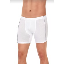 Yıldız 105 Beyaz Modal Biyeli Boxer 3 Lü
