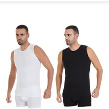 Yıldız 75,76 Renkli Modal Sıfır Kol Atlet 4 Lü