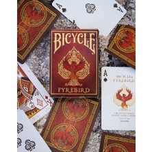 Bicycle Fyrebird Koleksiyonluk Iskambil Oyun Kağıdı Kartları