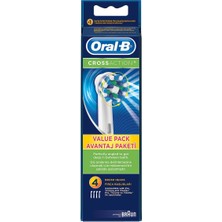 Oral-B Oral-B diş Fırçası Yedek Başlığı Cross Action 4 Adet