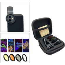 Sharplace Resif Coral Lens Filtre Kitleri Telefon Lensleri Için Lensi Görüntüle 4 Lensler Kit 10X10X5Cm A (Yurt Dışından)