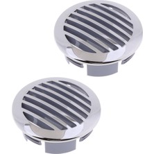 Sharplace 2Pcs Rv Deniz Botu 3 "76Mm Paslanmaz Çelik Yuvarlak Havalandırma 81932Ss-Hp 2Pcs (Yurt Dışından)