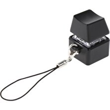 Sharplace Mekanik Klavye Keyge Anahtar Test Cihaz Anahtar Yüzük Dekorasyon Diy Siyah Işık Yok (Yurt Dışından)
