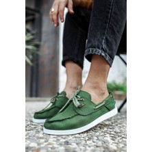 Rainon Store Yeşil Keten Casual Ayakkabı