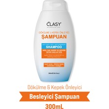 Clasy Care Dökülme ve Kepek  Şampuan 300 ml Anti Hairloss & Anti Dandruff Shampoo