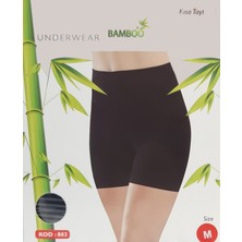 Q-En Kadın Kısa Tayt Bamboo- Kod 803-2300, S, Beyaz