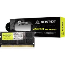 Arktek AKD3S8N1600, 8gb, Ddr3, 1600MHZ, 16 Chip, 1,35V, CL11, Notebook, Sodımm Ram