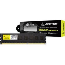 Arktek AKD3S8P1600, 8gb, Ddr3, 1600MHZ, 16 Chip, 1,5V, CL11, Desktop, Ram