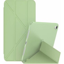 TEKNETSTORE Apple Ipad 10. Nesil 2022 10.9 Inç Kılıf Kalem Bölmeli Silikon Standlı Kılıf Origami