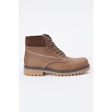 Wrangler Wrangler Deri Kahverengi Nubuk Casual Bot
