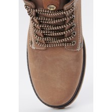 Wrangler Wrangler Deri Kahverengi Nubuk Casual Bot