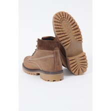 Wrangler Wrangler Deri Kahverengi Nubuk Casual Bot