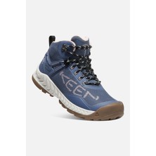 Keen Nxis Evo Mid Wp W-Vintage Indigo/harbor - Su Geçirmez Kadın Botu - Mavi
