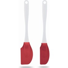 Silicolife Silikon Büyük Spatula ve Küçük Spatula 2'li Set