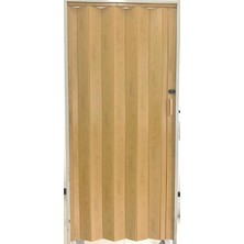 Dekoraks Akordeon Kapı Kibar Modeli, Ahşap Desenli, 84X216