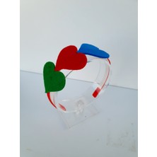 Kalben Accessories Kalp Tasarım Çocuk Saç Tacı, Çocuk Saç Taç, Çocuk Taç, Çocuk Saç Toka, Tarz Çocuk Taç