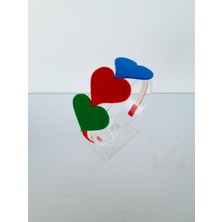 Kalben Accessories Kalp Tasarım Çocuk Saç Tacı, Çocuk Saç Taç, Çocuk Taç, Çocuk Saç Toka, Tarz Çocuk Taç