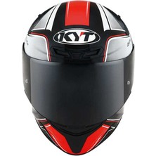 Kyt Tt-Course Kask Tourıst Kırmızı Fluo