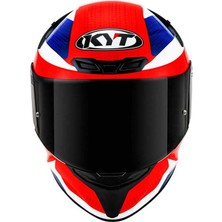 Kyt Tt-Course Kask Gear Mavi Kırmızı