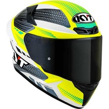 Kyt Tt-Course Kask Gear Siyah Sarı