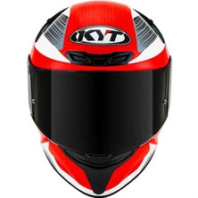 Kyt Tt-Course Kask Gear Siyah Kırmızı