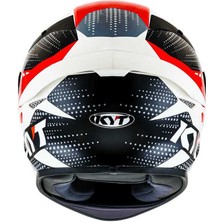 Kyt Tt-Course Kask Gear Siyah Kırmızı