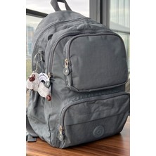 Nemo Bags  Gri Sırt Çantası Okul Çantası Laptop ve Seyahat Çantası Su Geçirmez Spor Çanta