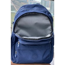 Nemo Bags  Lacivert Sırt Çantası Okul Çantası Laptop ve Seyahat Çantası Su Geçirmez Spor Çanta