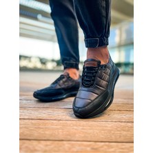 Fusem CH179 Rst Sporty Runner Erkek Ayakkabı Siyah