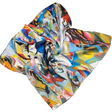 Turkish Silk Store Kandindsky Ipek Bandana Fular