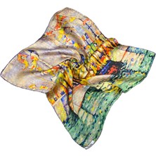 Turkish Silk Store Paul Signac Ipek Bandana  Fular