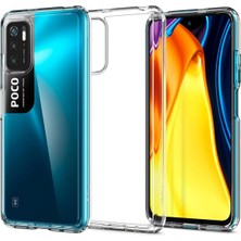 Dijimedia Xiaomi Poco M3 Pro Kılıf Deluxe 2mm Şeffaf Silikon - Şeffaf