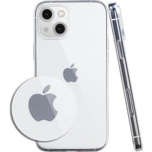 Dijimedia iPhone 13 Kılıf Deluxe 2mm Şeffaf Silikon - Şeffaf