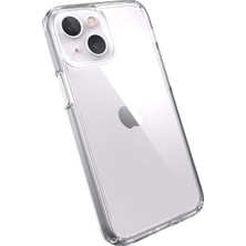 Dijimedia iPhone 13 Kılıf Deluxe 2mm Şeffaf Silikon - Şeffaf