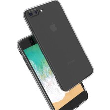 Dijimedia iPhone 8 Plus Kılıf Deluxe 2mm Şeffaf Silikon