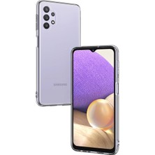 Dijimedia Samsung Galaxy A32 Kılıf Deluxe 2mm Şeffaf Silikon