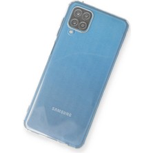 Happycase Samsung Galaxy M12 Kılıf Deluxe 2mm Şeffaf Silikon