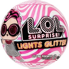 L.o.l. Surprise! Simli ve Işıklı L.o.l. Neon Bebekler 8 Sürpriz Lights Glitter LLUB4000 (Yurt Dışından)