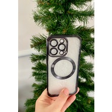 Elif İletişimm Apple iPhone 13 Pro Kamera Lens Korumalı Magsafe Kılıf