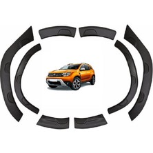 Acun Tuning Acuntuning Dacia Duster 2018 ve Sonrası Çamurluk Damalı Dodik Set 8+2parça