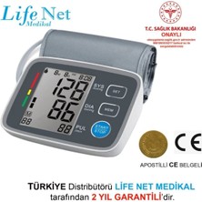 Life Net Medikal Türkçe Konuşan Koldan Tansiyon Aleti U80eh