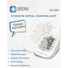 Iron A-35k Otomatik Türkçe Konuşan Dijital Tansiyon Aleti