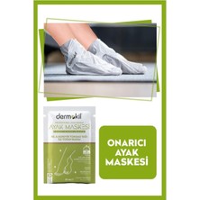 Dermokil Kil ve  Yağlı Peeling Etkili Ayak Maskesi 35 ml 2 ' Li Set