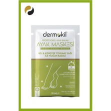 Dermokil Kil ve  Yağlı Peeling Etkili Ayak Maskesi 35 ml 2 ' Li Set