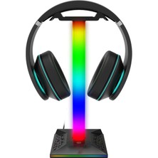 Dailylink Gaming Rgb Kulaklık Standı Stant Gamer Led’li USB Girişli