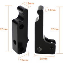 Beloving 2 Adet 3D Yazıcı Parçaları Steper Motor Montaj Rafı Ender-3 Serisi Için (Yurt Dışından)