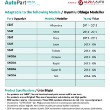 Alpha Auto Part Audi Için Enjektör Basınç Borusu