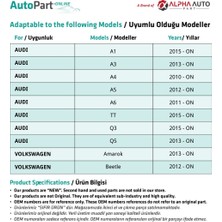 Alpha Auto Part Skoda Için Enjektör Basınç Borusu