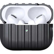 Fibaks Airpods Pro 2 . Nesil Kilif Darbe Emici Bavul Desenli Kabartmalı Parlak Silikon Kulaklık Kılıfı