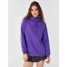 Koton Oversize Kapüşonlu Basic Sweatshirt